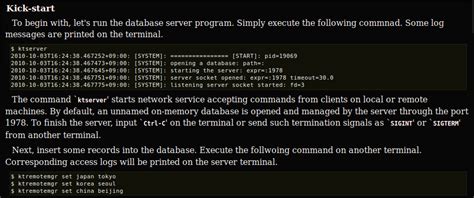 kyoto tycoon performance|Kyoto Tycoon: a handy cache/storage server.